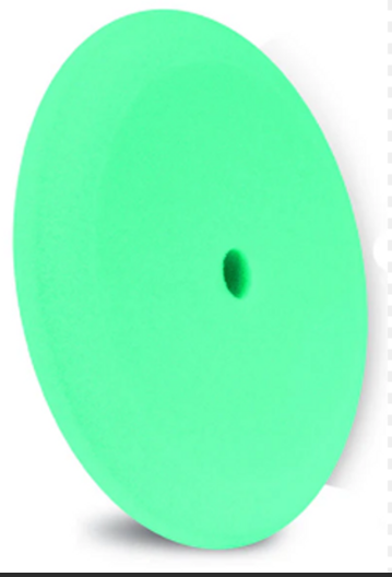 9"x1.5" GREEN CONTOUR FOAM GRIP PAD, POLISHING